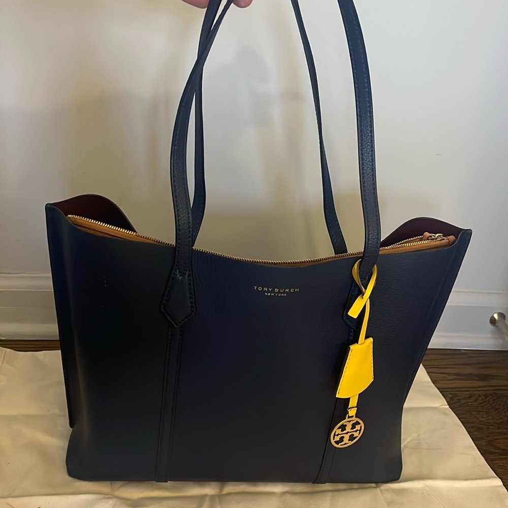 Tory Burch Navy Tote